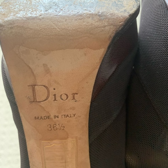 Christian Dior lace up platform high heels - Picture 5 of 7